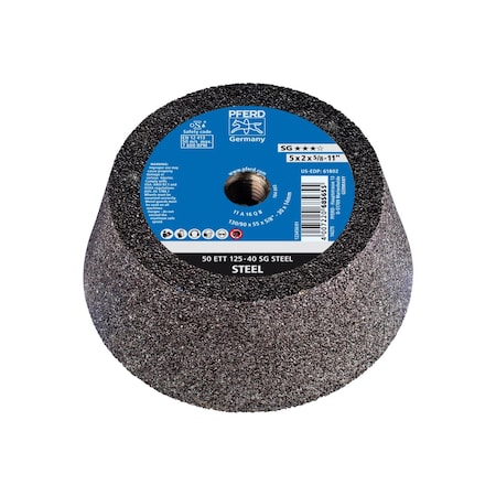 Pferd Flaring Cup Wheel, Steel, 5 61802